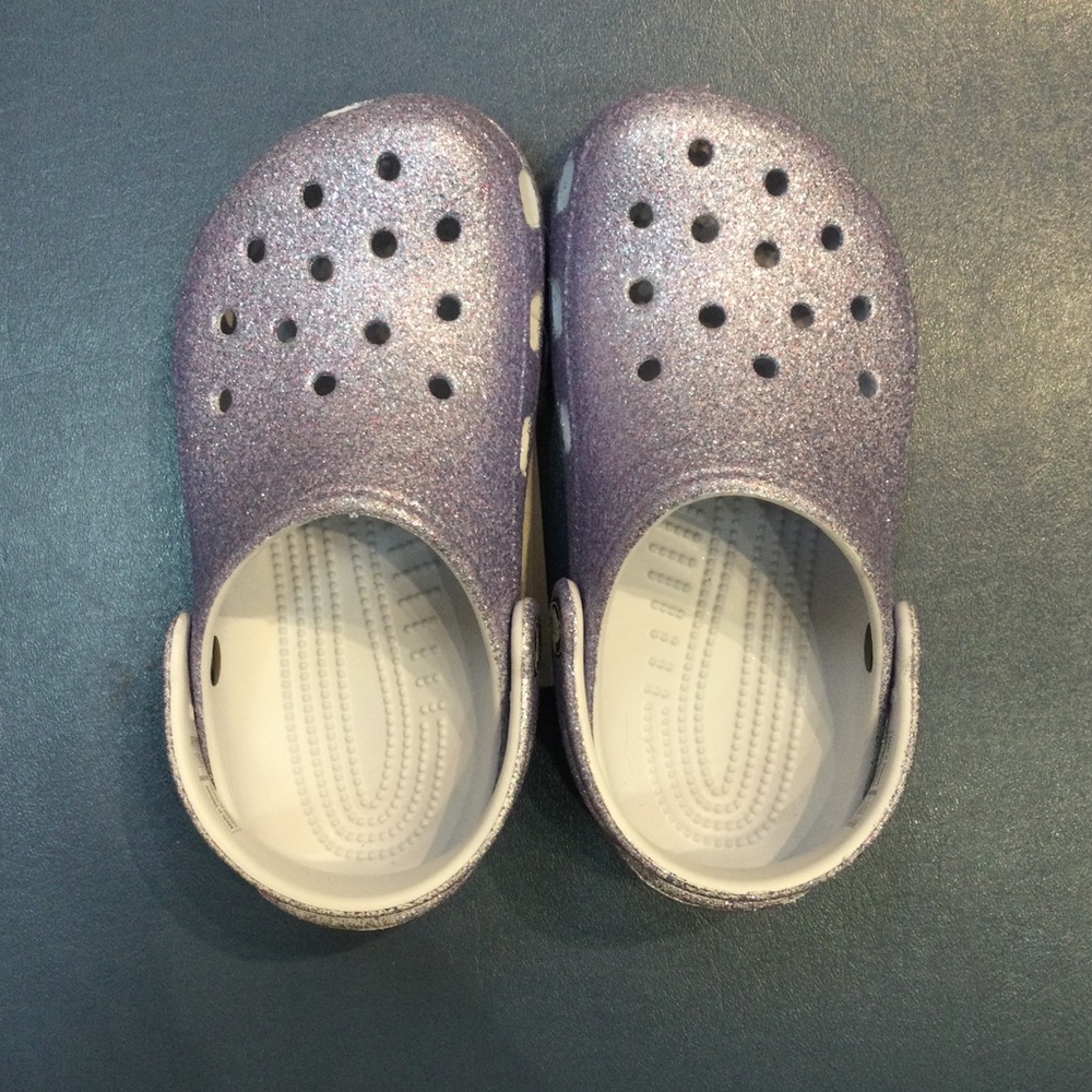 Kid Crocs Classic Glitter